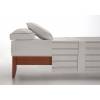 JUEGO SÁBANAS RAYAS 3 PIEZAS 100% ALGODÓN (beige, Cama 105:180x270)