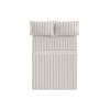 JUEGO SÁBANAS RAYAS 3 PIEZAS 100% ALGODÓN (beige, Cama 105:180x270)