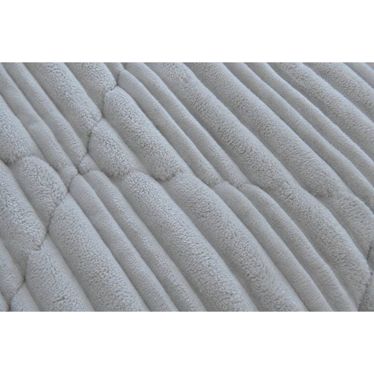 EDREDÓN JACQUARD CORALINA SHERPA CON FUNDAS DE COJÍN (gris, Cama 135:235x270)