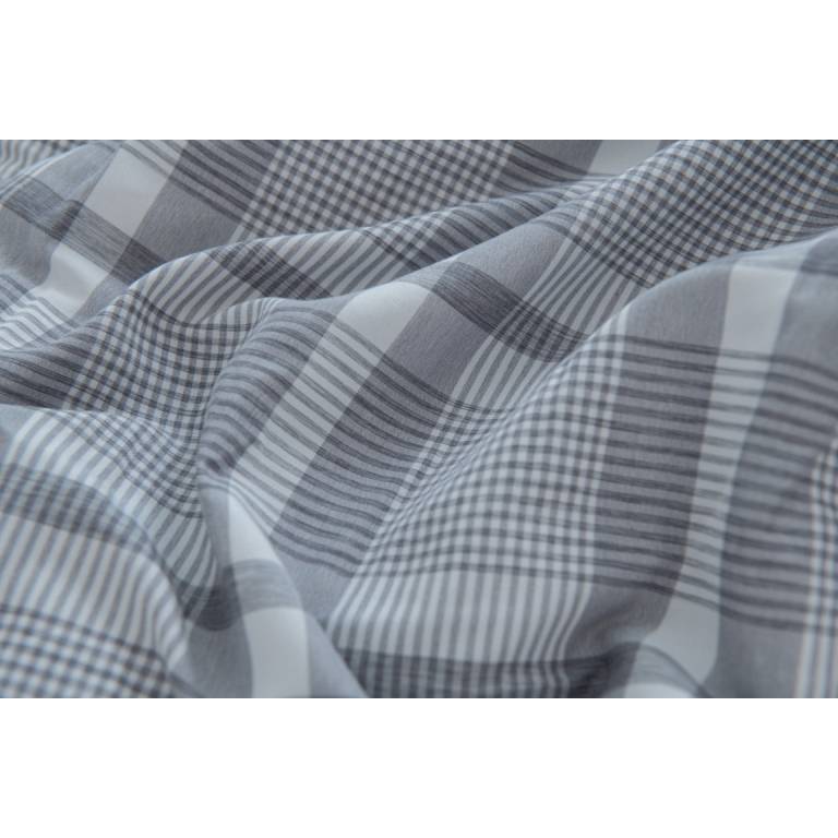 EDREDÓN HILO TINTADO TACTO SUAVE (gris, Cama 160:260x270)