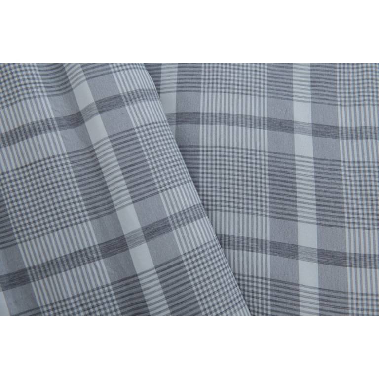 EDREDÓN HILO TINTADO TACTO SUAVE (gris, Cama 160:260x270)