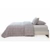 EDREDÓN HILO TINTADO TACTO SUAVE (beige, Cama 135:235x270)