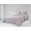 EDREDÓN HILO TINTADO TACTO SUAVE (beige, Cama 135:235x270)