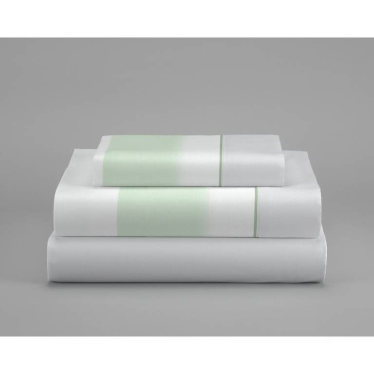 JUEGO SÁBANAS RAYAS 3 PIEZAS (verde, Cama 200:280x270)