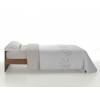 JUEGO FUNDA NÓRDICA ESTAMPADO HOJAS (beige, Cama 90:155x220)