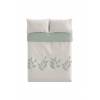 JUEGO FUNDA NÓRDICA ESTAMPADO HOJAS (verde, Cama 90:155x220)