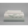 JUEGO FUNDA NÓRDICA ESTAMPADO HOJAS (verde, Cama 90:155x220)