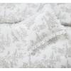 CONJUNTO EDREDON ESTAMPADO FLORAL CON VOLANTE (beige, Cama 105:200x270)