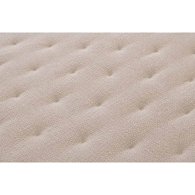 COLCHA BORDADA CON VOLANTE Y FUNDAS DE COJÍN (beige, Cama 200:300x270)