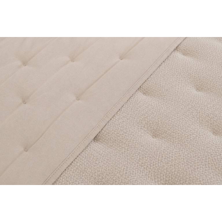 COLCHA BORDADA CON VOLANTE Y FUNDAS DE COJÍN (beige, Cama 200:300x270)