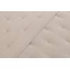 COLCHA BORDADA CON VOLANTE Y FUNDAS DE COJÍN (beige, Cama 200:300x270)