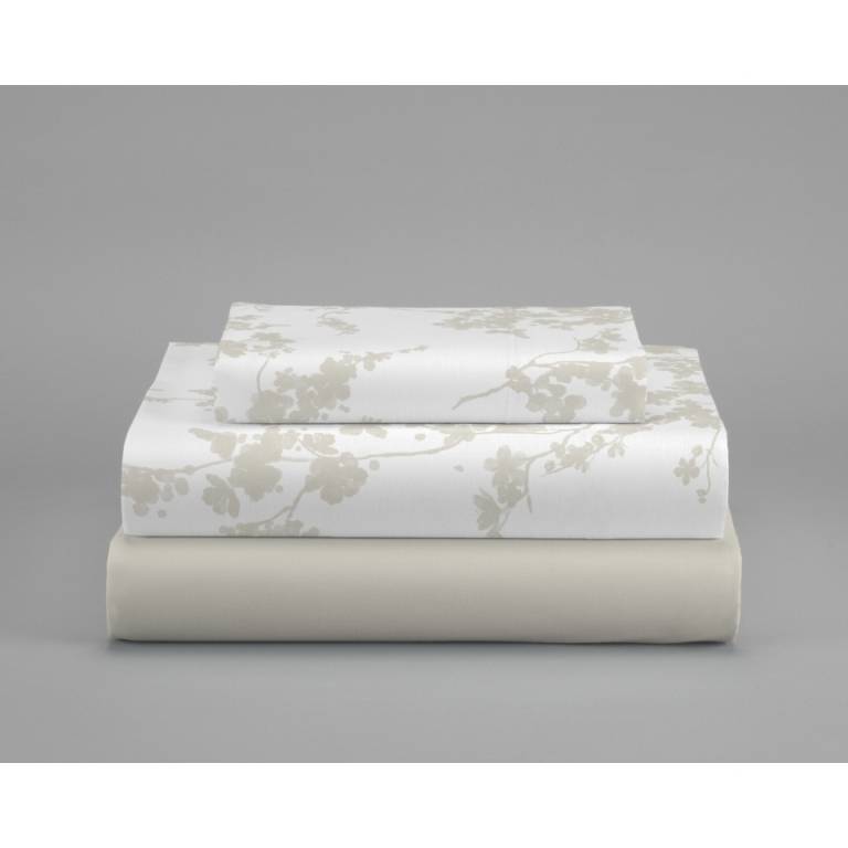 JUEGO FUNDA NÓRDICA ESTAMPADO RAMAS (beige, Cama 90:155x220)