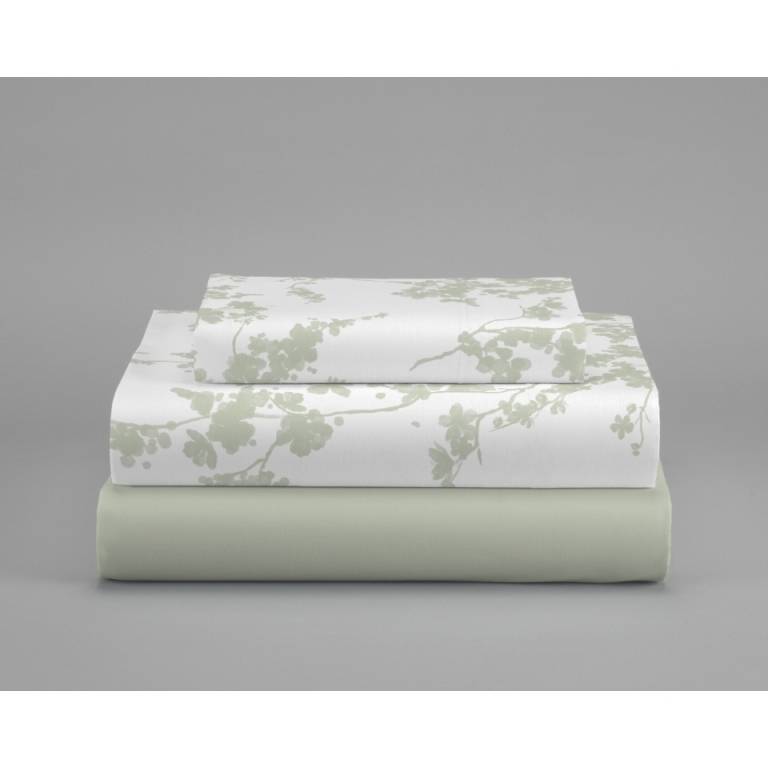 JUEGO FUNDA NÓRDICA ESTAMPADO RAMAS (verde, Cama 150:240x220)