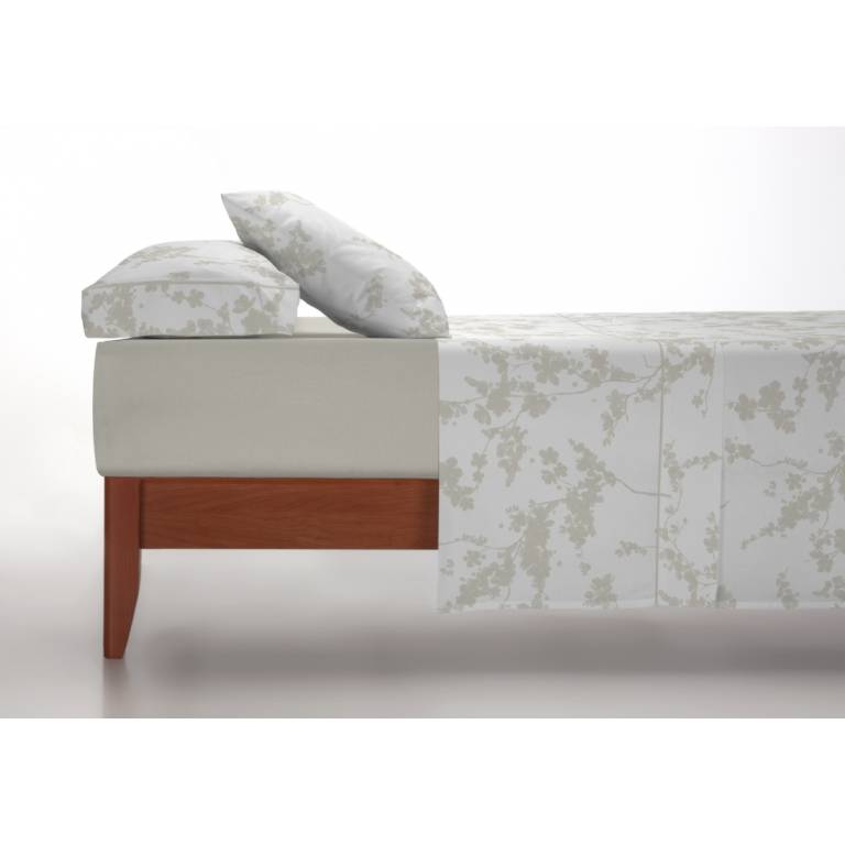 JUEGO SÁBANAS RAMAS 3 PIEZAS (beige, Cama 135:220x270)
