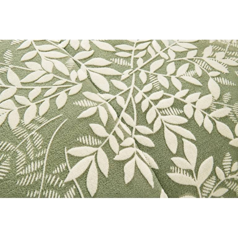 EDREDÓN JACQUARD CORALINA SHERPA CON FUNDAS DE COJÍN. (verde, Cama 090:180x270)
