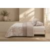 EDREDÓN JACQUARD CORALINA SHERPA CON FUNDAS DE COJÍN. (beige, Cama 180:280x270)