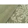 EDREDÓN JACQUARD CORALINA SHERPA CON FUNDAS DE COJÍN. (verde, Cama 090:180x270)