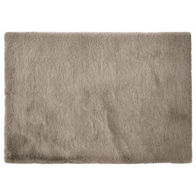 ALFOMBRA DE PELO LARGO EFECTO PIEL (natural, 120x180)