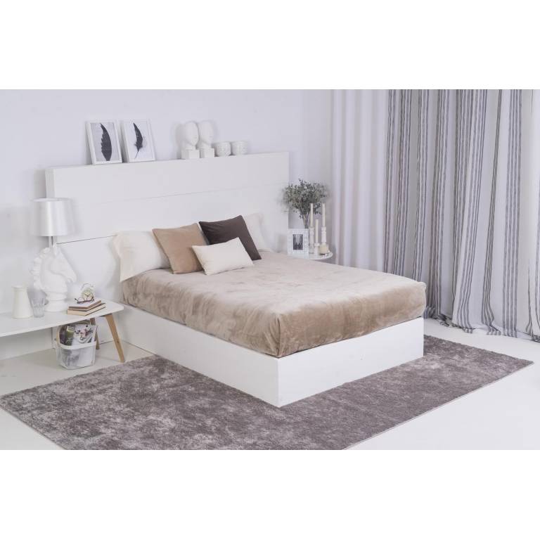 Manta Para Cama De 150 Manta lisa Nasam (beige, Cama 150) | Bertha Hogar