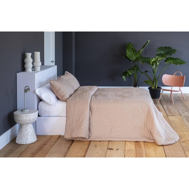 Colcha Pompey Reig Martí Para Cama 180 Cm (280x270 Cm) - Tejido Jacquard, Composición Poliéster-Algodón, Ideal Primavera-Verano