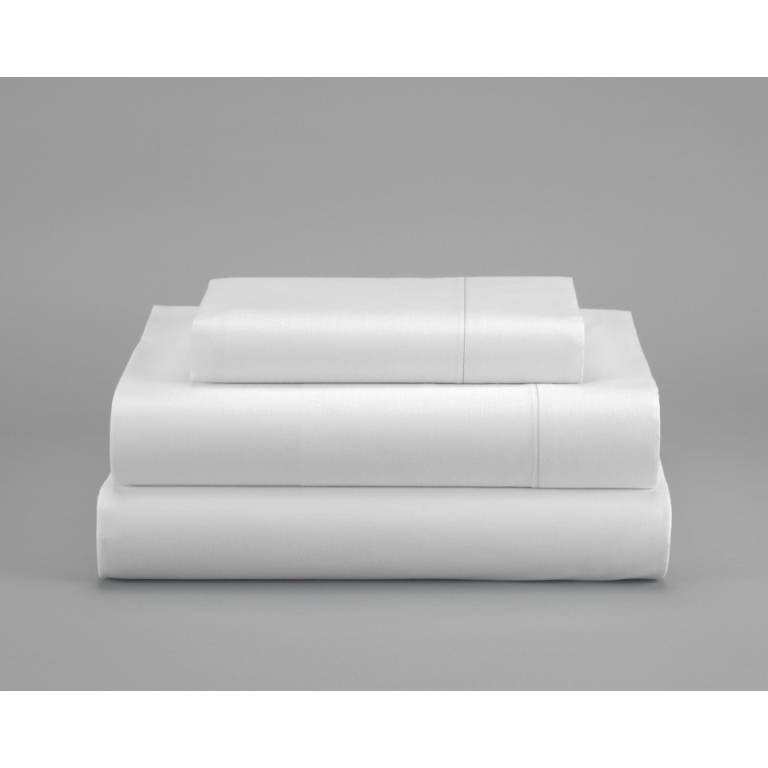 JUEGO SÁBANAS CON VIVO 3 PIEZAS (blanco, Cama 200:180x270)