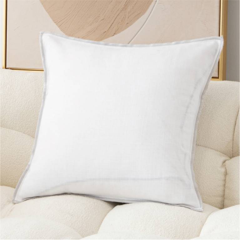 FUNDA DE COJÍN LISA (gris, 60x60)