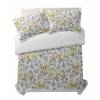 CONJUNTO COLCHA BOUTI ESTAMPADO DE FLORES Y FUNDAS DE COJÍN (amarillo, Cama 150:250x270)