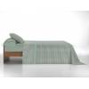 JUEGO SÁBANAS ESTAMPADO VICHY (verde, Cama 90:160x270)